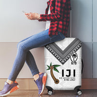Fijian Rugby Luggage Cover Six Seven Nine to The World - Tapa Pattern