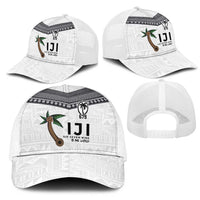 Fijian Rugby Mesh Trucker Cap Six Seven Nine to The World - Tapa Pattern