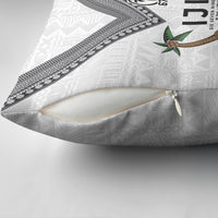 Fijian Rugby Pillow Cover Six Seven Nine to The World - Tapa Pattern