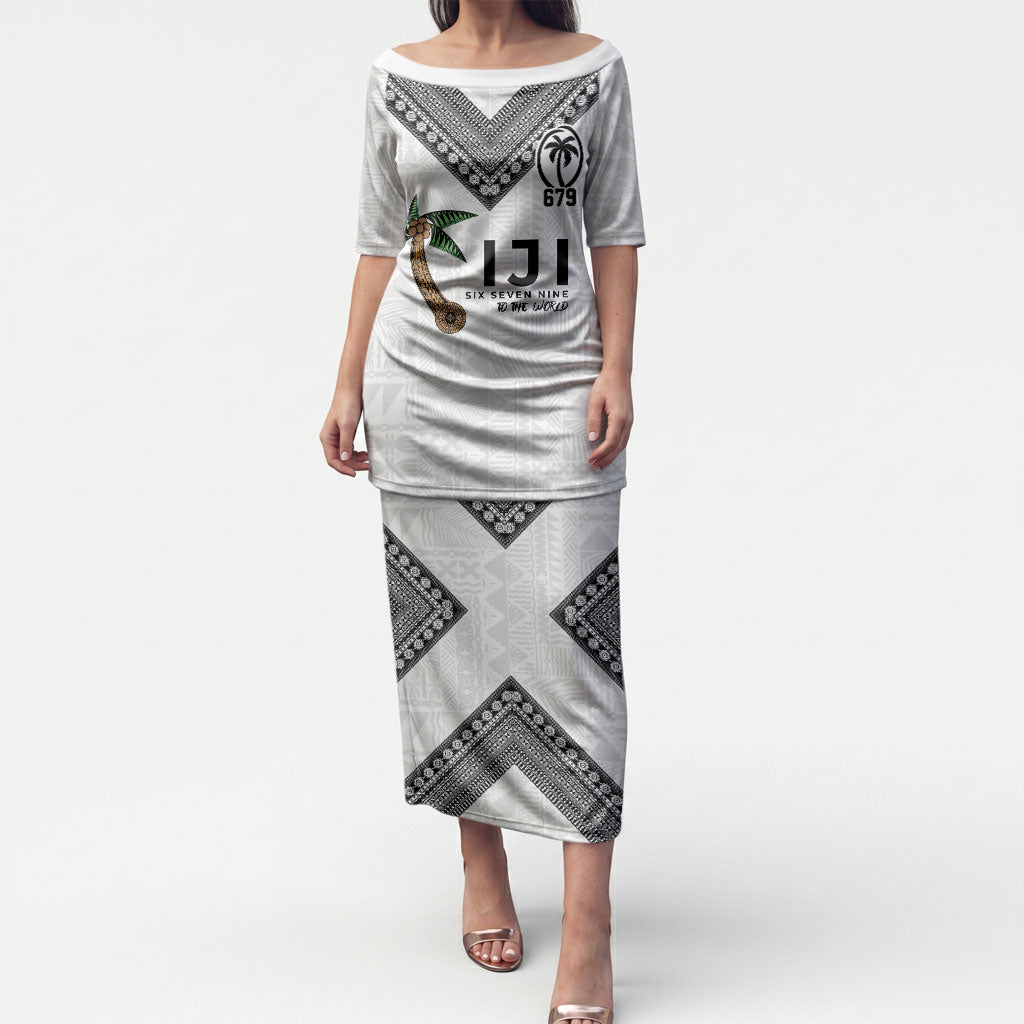 Fijian Rugby Puletasi Six Seven Nine to The World - Tapa Pattern