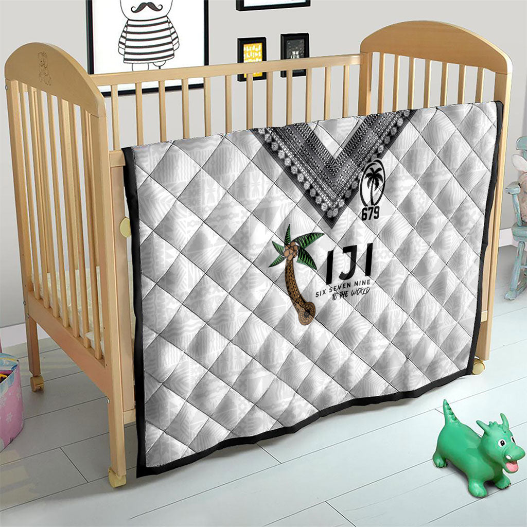 Fijian Rugby Quilt Six Seven Nine to The World - Tapa Pattern
