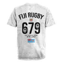 Fijian Rugby Rugby Jersey Six Seven Nine to The World - Tapa Pattern