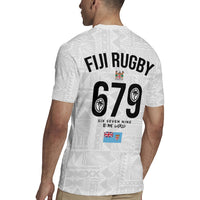 Fijian Rugby Rugby Jersey Six Seven Nine to The World - Tapa Pattern