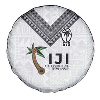 Fijian Rugby Spare Tire Cover Six Seven Nine to The World - Tapa Pattern
