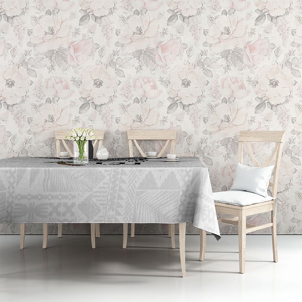 Fijian Rugby Tablecloth Six Seven Nine to The World - Tapa Pattern