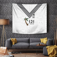 Fijian Rugby Tapestry Six Seven Nine to The World - Tapa Pattern