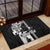 Custom Hawaii Molokai Island Rubber Doormat Hawaiian King and Kakau Symbols Abstract Shoulder Tattoo LT03 - Polynesian Pride