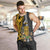 Custom Hawaii Niihau Island Men Tank Top Hawaiian Warrior and Kakau Symbols Abstract Tattoo LT03 - Polynesian Pride