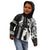 Hawaii Niihau Island Kid Hoodie Hawaiian King and Kakau Symbols Abstract Shoulder Tattoo LT03 - Polynesian Pride