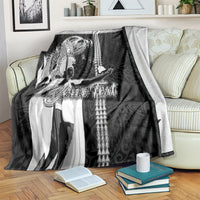 Custom Hawaii Niihau Island Blanket Hawaiian King and Kakau Symbols Abstract Shoulder Tattoo LT03 - Polynesian Pride