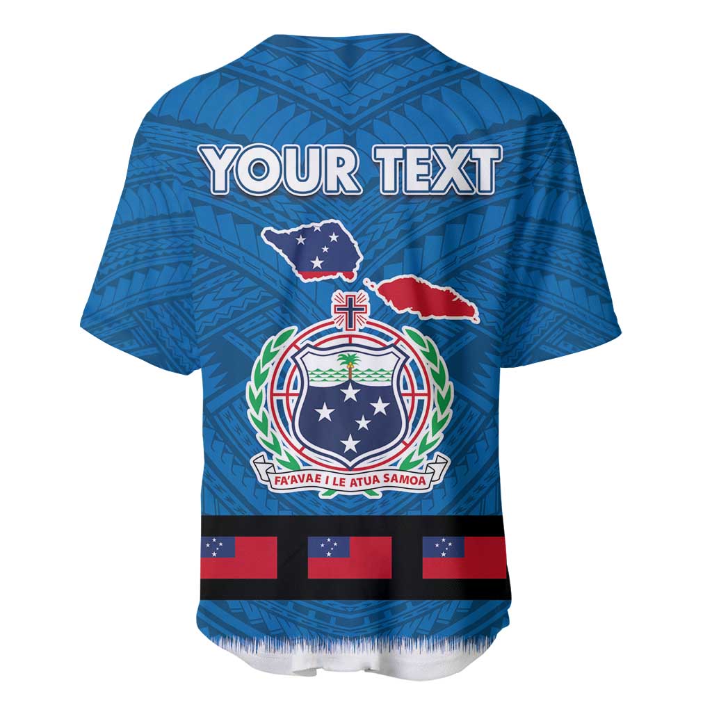 Samoa Merry Christmas Baseball Jersey Santa Suit Style With Tatau Tattoo Pattern