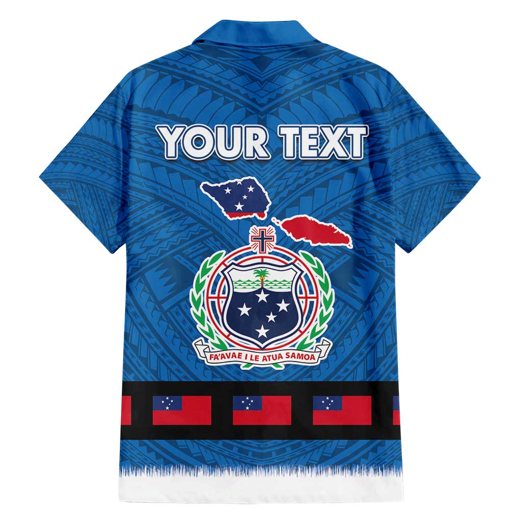 Samoa Merry Christmas Family Matching Long Sleeve Bodycon Dress and Hawaiian Shirt Santa Suit Style With Tatau Tattoo Pattern