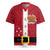 Papua New Guinea Merry Christmas Rugby Jersey Santa Suit Style With Melanesian Pattern