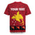 Papua New Guinea Merry Christmas Rugby Jersey Santa Suit Style With Melanesian Pattern