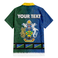Solomon Islands Merry Christmas Family Matching Mermaid Dress and Hawaiian Shirt Santa Suit Style With Melanesian Pattern LT03 - Polynesian Pride