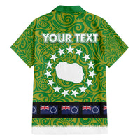 Cook Islands Merry Christmas Family Matching Off The Shoulder Long Sleeve Dress and Hawaiian Shirt Santa Suit Style With Polynesian Pattern