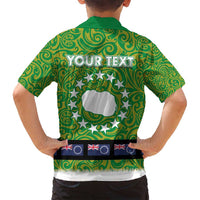 Cook Islands Merry Christmas Family Matching Puletasi and Hawaiian Shirt Santa Suit Style With Polynesian Pattern LT03 - Polynesian Pride