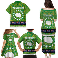 Cook Islands Merry Christmas Family Matching Puletasi and Hawaiian Shirt Santa Suit Style With Polynesian Pattern LT03 - Polynesian Pride