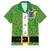 Cook Islands Merry Christmas Hawaiian Shirt Santa Suit Style With Polynesian Pattern