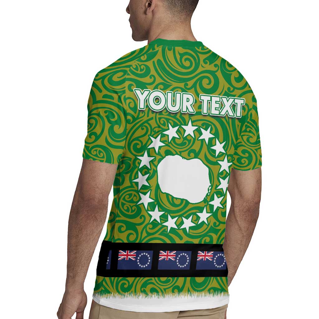 Cook Islands Merry Christmas Rugby Jersey Santa Suit Style With Polynesian Pattern LT03 - Polynesian Pride