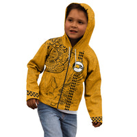 Nanakuli High and Intermediate School Kid Hoodie Tribal Kakau Pattern LT03 - Polynesian Pride