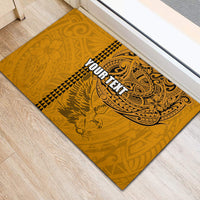 Nanakuli High and Intermediate School Rubber Doormat Tribal Kakau Pattern LT03 - Polynesian Pride