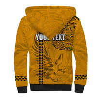 Nanakuli High and Intermediate School Sherpa Hoodie Tribal Kakau Pattern LT03 - Polynesian Pride