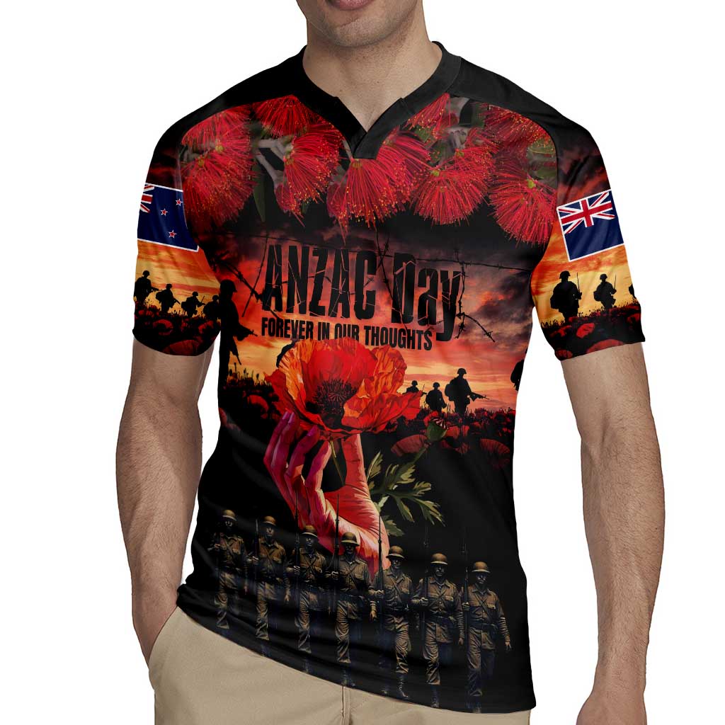 New Zealand ANZAC Day Rugby Jersey Forever in My Thoughts