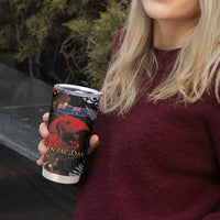Australia and New Zealand ANZAC Day Tumbler Cup Aboriginal and Maori Art Pattern Gallipoli Lest We Forget LT03 - Polynesian Pride