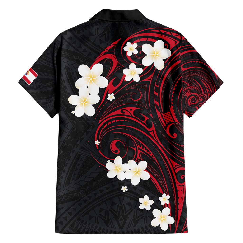 French Polynesia Tiare Day Family Matching Off Shoulder Maxi Dress and Hawaiian Shirt Seal and Polynesian Pattern LT03 - Polynesian Pride