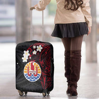 French Polynesia Tiare Day Luggage Cover Seal and Polynesian Pattern LT03 - Polynesian Pride
