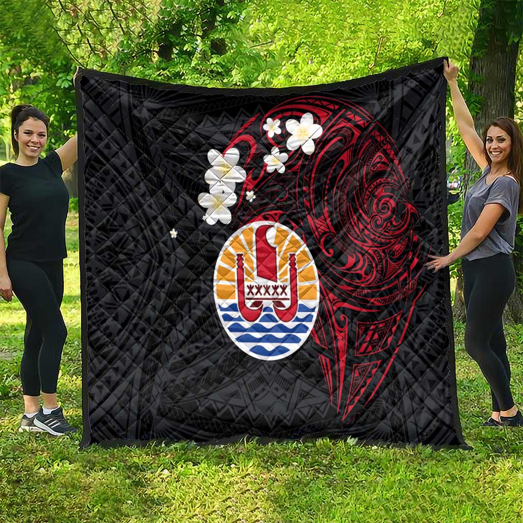 French Polynesia Tiare Day Quilt Seal and Polynesian Pattern LT03 - Polynesian Pride