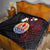 French Polynesia Tiare Day Quilt Seal and Polynesian Pattern