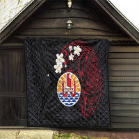 French Polynesia Tiare Day Quilt Seal and Polynesian Pattern LT03 - Polynesian Pride