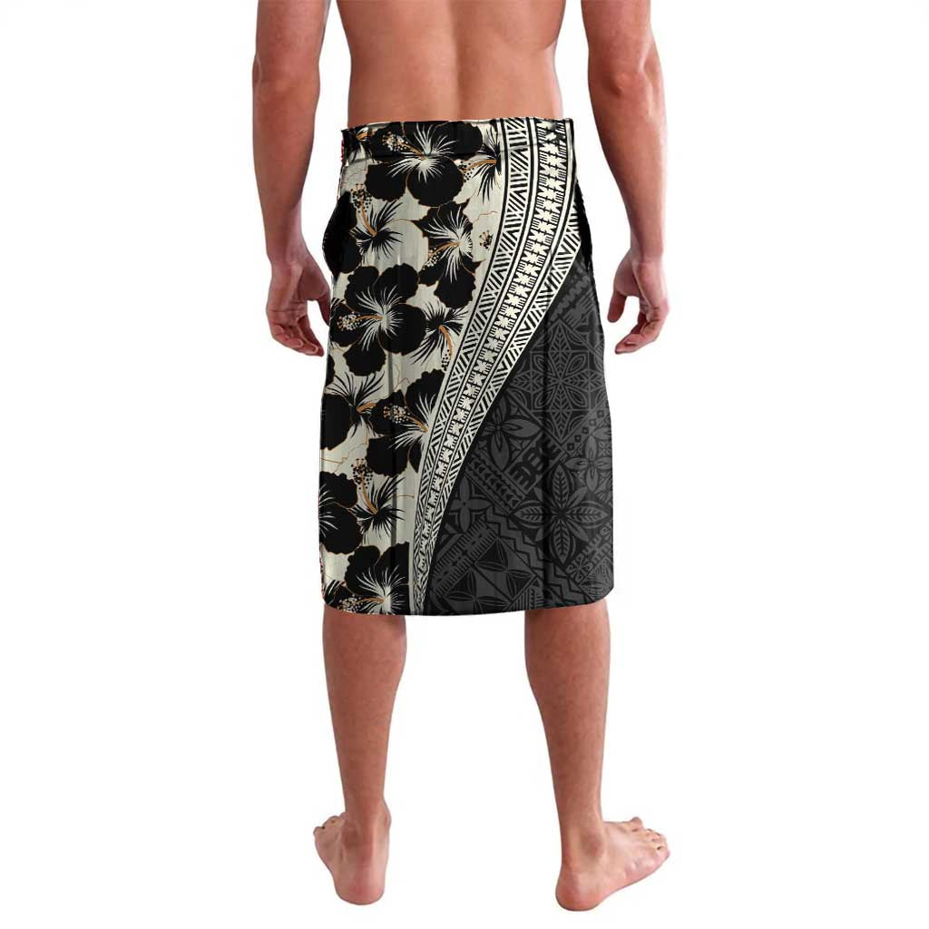 Bula Hibiscus Festival Lavalava Tapa Pattern Half Style