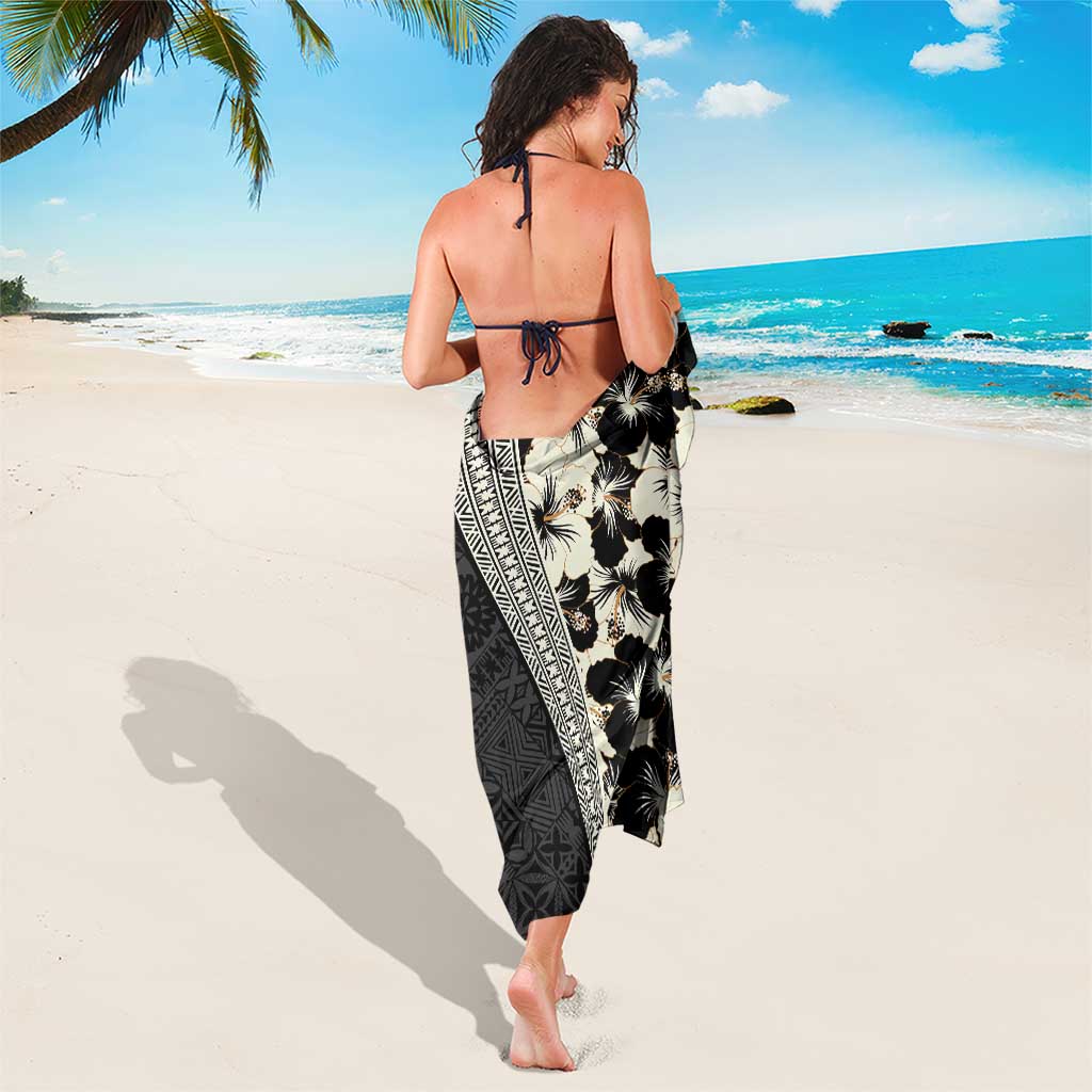 Bula Hibiscus Festival Sarong Tapa Pattern Half Style