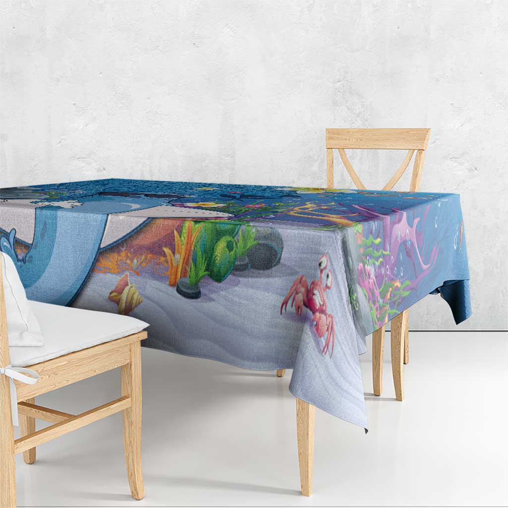 Aloha Hawaiian Monk Seal Tablecloth Polynesian Tattoo The Ocean and Undersea Vibe