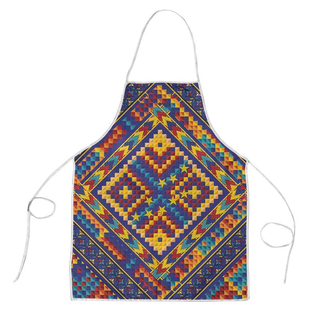 Kolose-Tuvalu Crochet Apron with Polynesian and Pacific Tattoos - Polynesian Pride