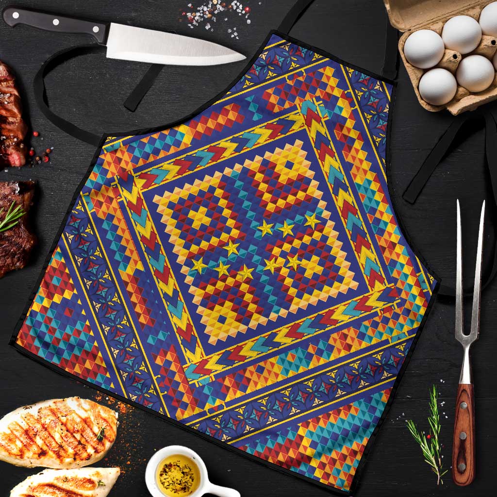 Kolose-Tuvalu Crochet Apron with Polynesian and Pacific Tattoos - Polynesian Pride