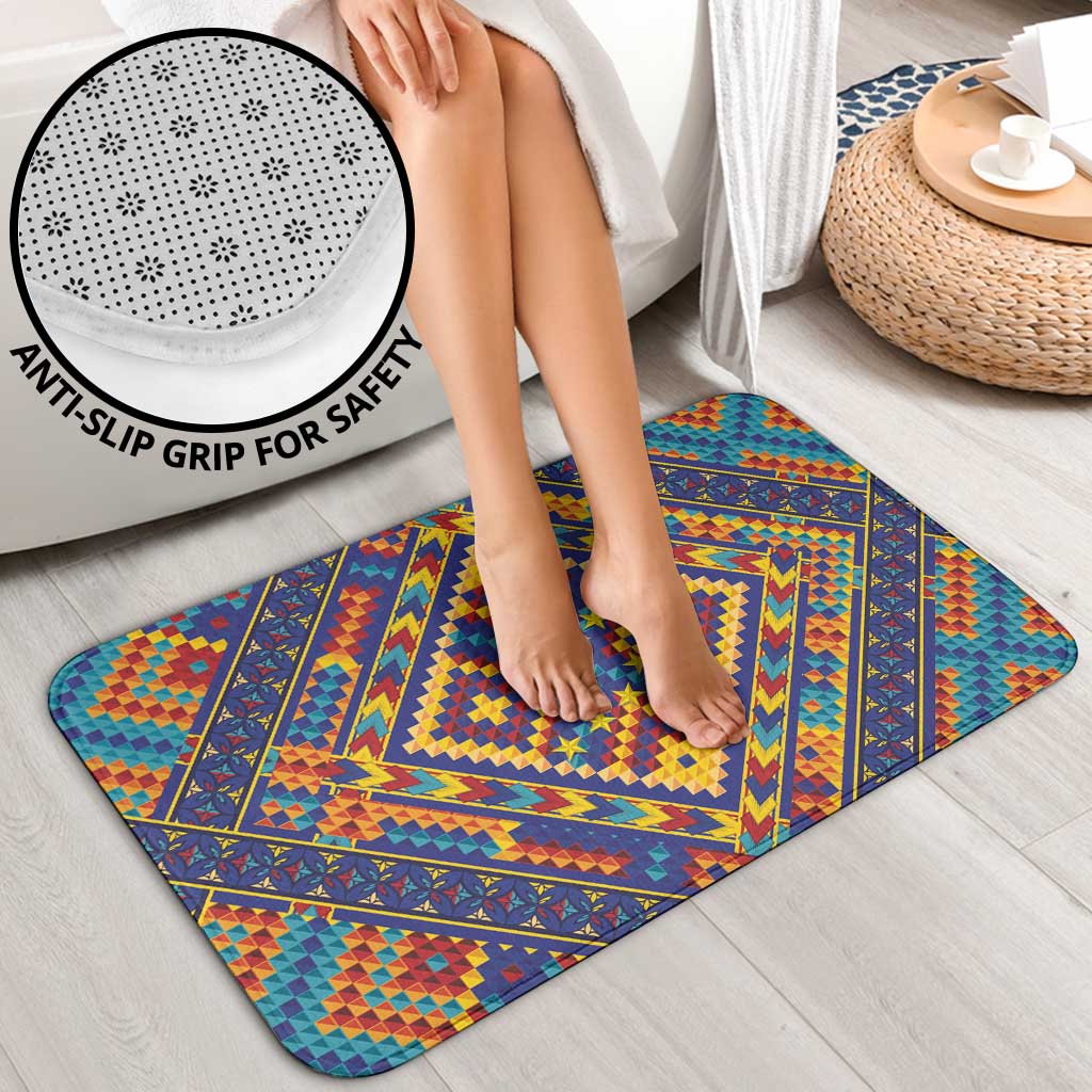 Kolose-Tuvalu Crochet Bathroom Set with Polynesian and Pacific Tattoos - Polynesian Pride