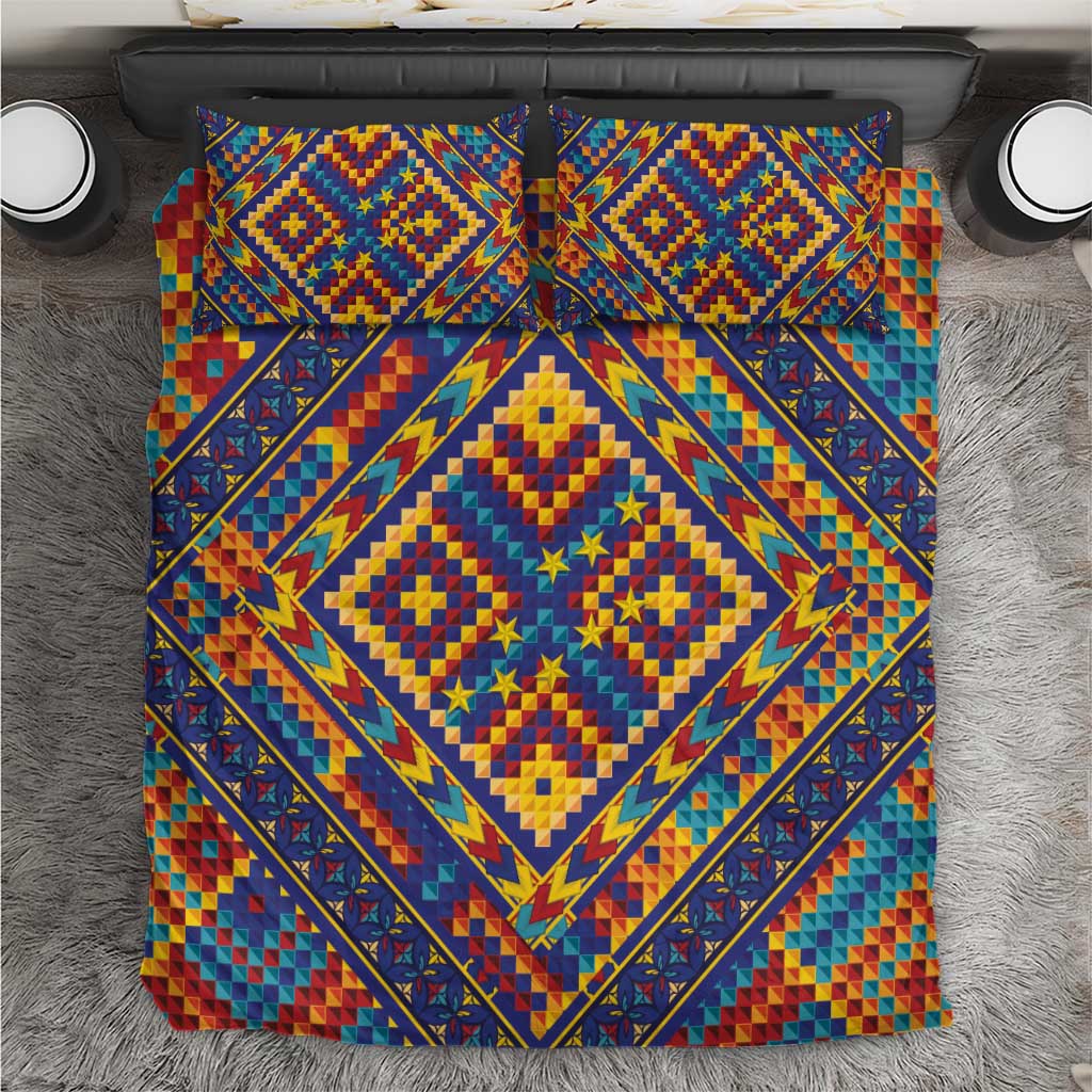 Kolose-Tuvalu Crochet Bedding Set with Polynesian and Pacific Tattoos - Polynesian Pride