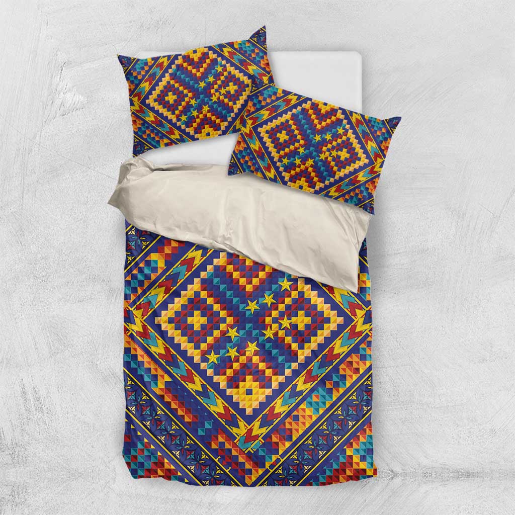 Kolose-Tuvalu Crochet Bedding Set with Polynesian and Pacific Tattoos - Polynesian Pride