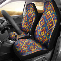 Kolose-Tuvalu Crochet Car Seat Cover with Polynesian and Pacific Tattoos - Polynesian Pride