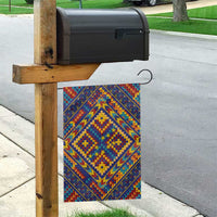 Kolose-Tuvalu Crochet Garden Flag with Polynesian and Pacific Tattoos - Polynesian Pride