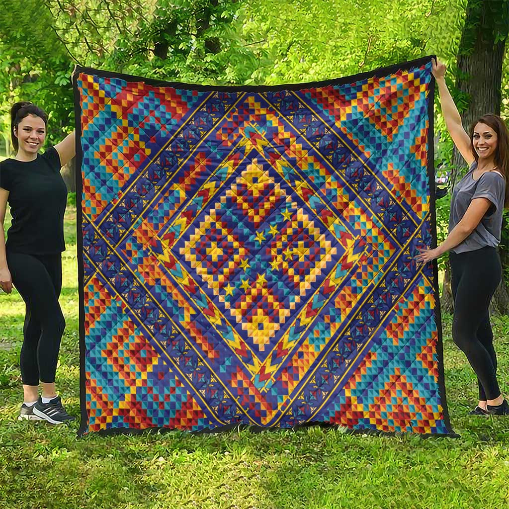 Kolose-Tuvalu Crochet Quilt with Polynesian and Pacific Tattoos - Polynesian Pride