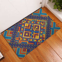 Kolose-Tuvalu Crochet Rubber Doormat with Polynesian and Pacific Tattoos - Polynesian Pride