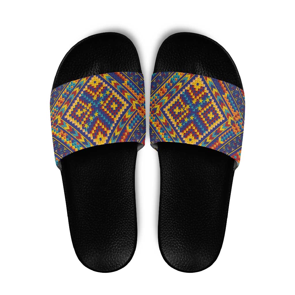 Kolose-Tuvalu Crochet Slide Sandals with Polynesian and Pacific Tattoos - Polynesian Pride