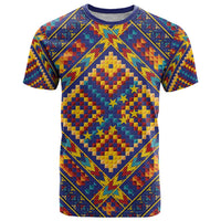 Kolose-Tuvalu Crochet T Shirt with Polynesian and Pacific Tattoos - Polynesian Pride