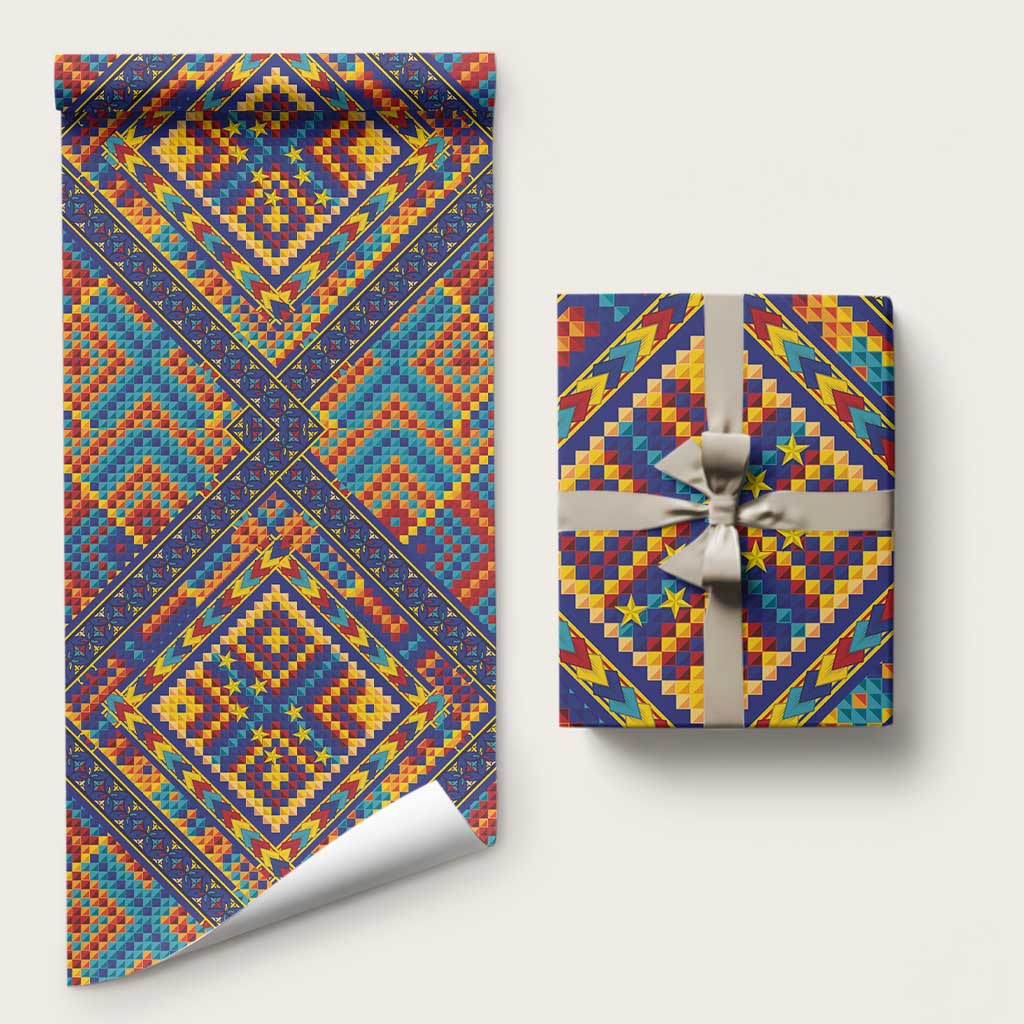 Kolose-Tuvalu Crochet Wrapping Paper with Polynesian and Pacific Tattoos - Polynesian Pride