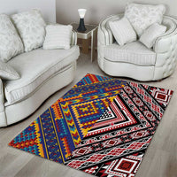 Tuvaluan and New Zealand Culture Area Rug The Art of Kolose and Taniko LT03 - Polynesian Pride